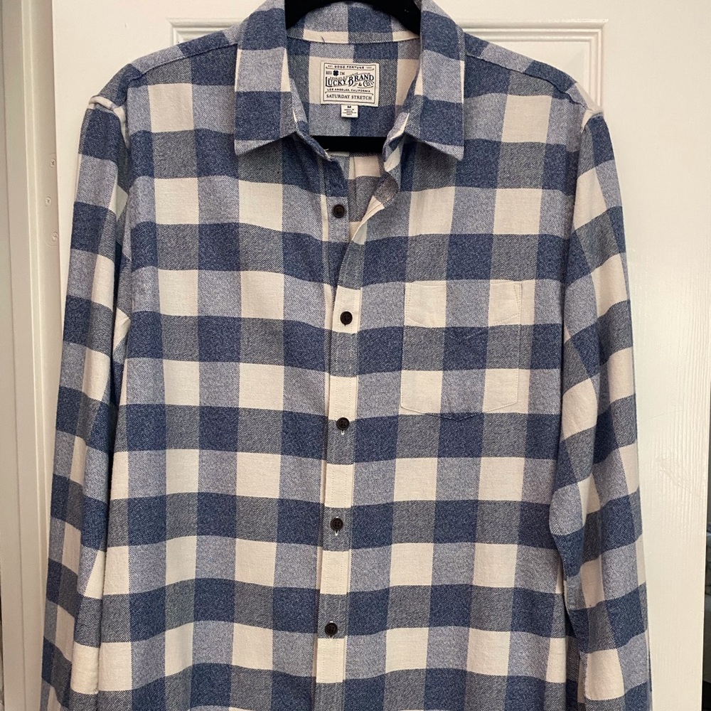 Men’s Checked Flannel Shirt by Lucky Brand